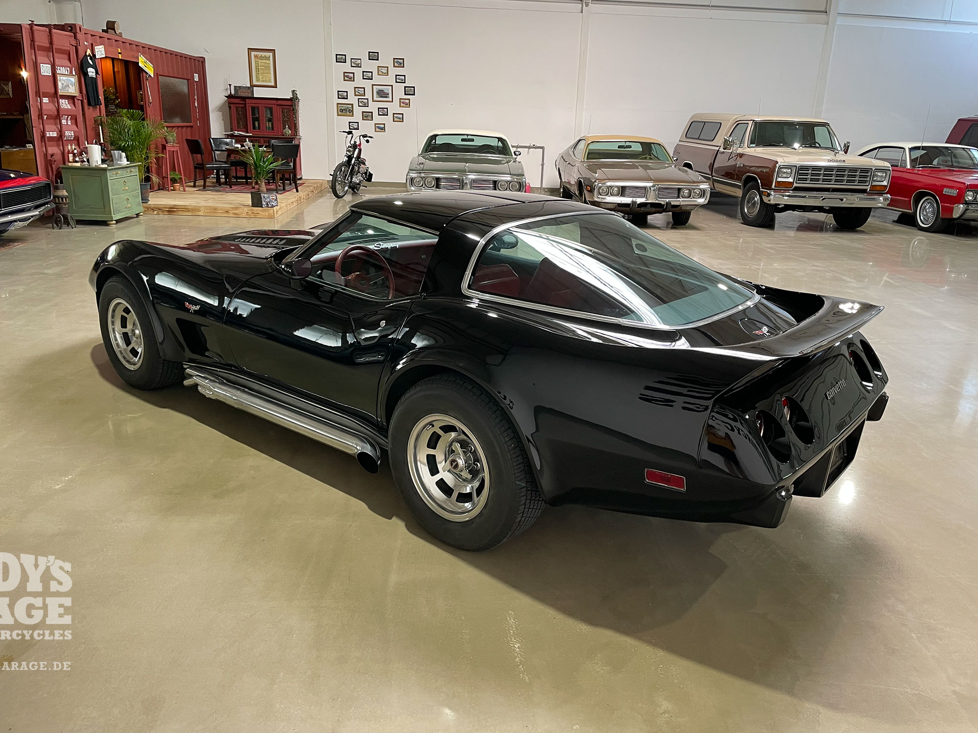 Corvette C3 Targa 1978 black metallic | Buddy's Garage Bad Oeynhausen