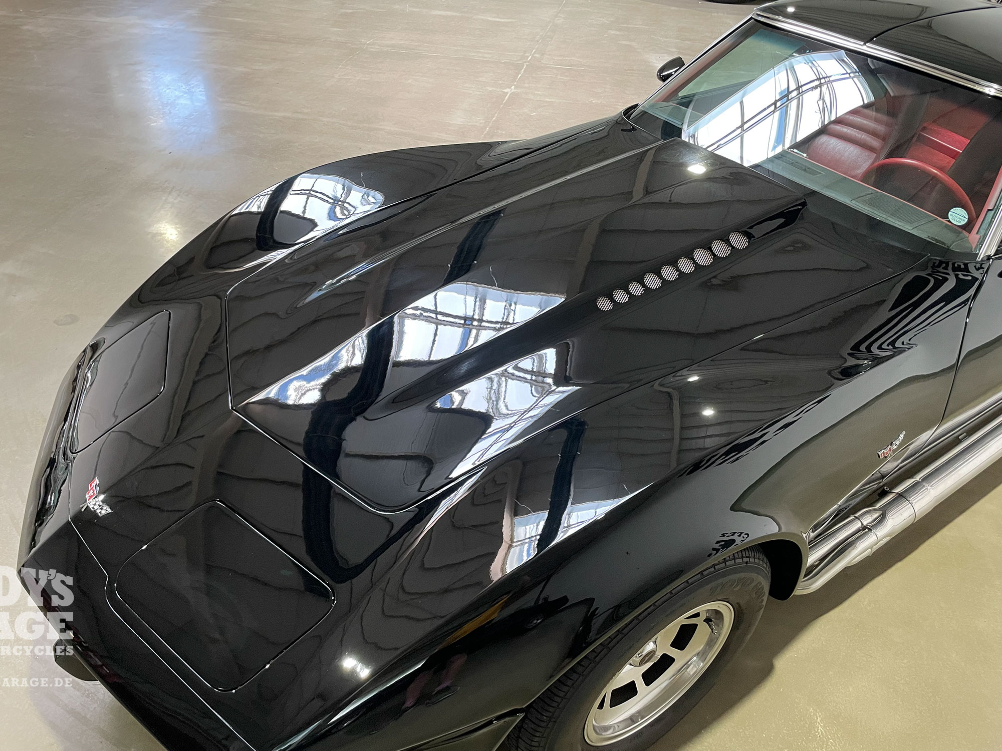 Corvette C3 Targa 1978 black metallic | Buddy's Garage Bad Oeynhausen